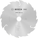 Bosch 1x PRO Wood Kreissägeblatt für Akku-Handkreissägen (für Weichholz,...