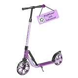 HUDORA BigWheel® 205 Advanced Scooter - Komfortabler Aluminium-Roller für bis...