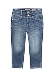 TOM TAILOR Damen 1045738 Capri Jeans, 10280 - Light Stone Wash Denim, 31 EU