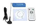 Fasizi Mini tragbarer digitaler USB 2.0 TV Stick DVB-T + DAB + FM RTL2832U +...