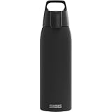 SIGG - Edelstahl Trinkflasche - Shield ONE Black - Für Kohlensäurehaltige...