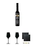 Peter Mertes Nachtgold Beerenauslese 0,375 Liter + Blind Tastinglas für Wein...