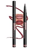 Jutqut Wasserfest Lipliner Lip Stain Marker Matte, Nude Brown Langanhaltender...
