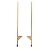 Pedalo® Stelzen 118 cm I verstellbare Holzstelze I Antirutsch-Gummifüße I...