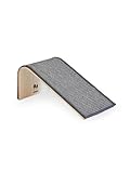 Petrebels Design Kratzbrett aus Holz mit Natur-Sisalteppich, Archie 38 x 23 x 17...