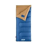 Coleman Unisex-Erwachsene Brazos Schlafsack, Blau, Regular