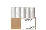 Thermorollen 80mm x 80m x 12mm - 50 Stück, Kassenrollen aus Thermopapier,...