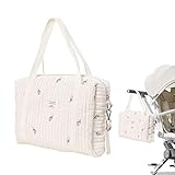KKPW Tragbare -Wickeltaschen, bestickt, Wickeltasche, große Kapazität,...