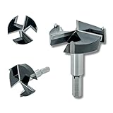 Holzbohrer 40mm, Forstnerbohrer mit Sechskant, Forstner Bohrer für Holz,...