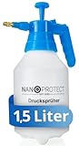 Nanoprotect Handsprüher 1,5 Liter | Drucksprüher mit Verstellbarer...