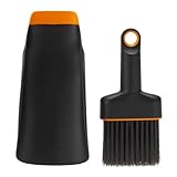 Fiskars Pflanzschaufel mit Bürste, 20,6-cm-Pflanzschaufel, 18-cm-Bürste,...