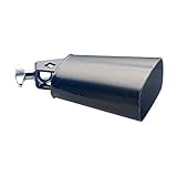 Stagg CB304BK Rock-Kuhglocke für Schlagzeug, 11,4 cm