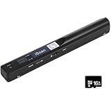 AOZBZ Tragbarer Dokumentenscanner, 900 DPI, Handgerät, USB-Bildscanner, A4,...