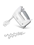 Bosch Handrührer ErgoMixx MFQ36400, 2 Rührbesen, 2 Edelstahl-Knethaken,...