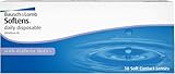 Bausch + Lomb SofLens Daily Disposable Tageslinsen, sphärische Kontaktlinsen,...