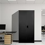 Panana 4-TÜR Metall Büro Aktenschrank Hoher Speicher Schrank Dokument Fächer...