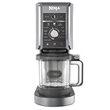 Ninja CREAMi Deluxe Eis-und Eisgetränkmaschine mit 3 Bechern, 10 Funktionen,...