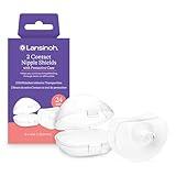 Lansinoh Stillhütchen 24 mm (Größe 2), 2 Stück inkl. Aufbewahrungsbox -...