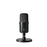 Amazon Basics Mini-USB-Kondensatormikrofon für Streaming, Gaming, Podcasting,...