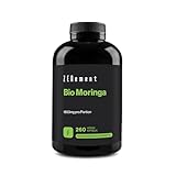 Bio Moringa Kapseln, Hochdosiert: 1800 mg, 260 Kapseln | 100% Bio Moringa...