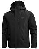 Pioneer Camp Herren Regenjacke Wasserdicht Atmungsaktiv Outdoor Jacke Mit Kapuze...