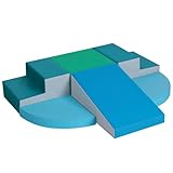 Wilwolfer Schaumstoff Bausteine Kinder Klettern Indoor: 6 Softbausteine...