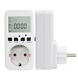 Offgridtec Zeitschaltuhr mit Dämmerungschalter für Schuko Steckdose 230V 50Hz...