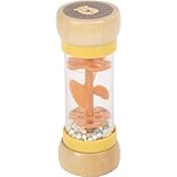 Small Foot Regenmacher Rassel „Safari“, faszinierendes Sinnesspielzeug aus...