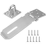 4 Zoll Vorhängeschloss Haspe,304 Edelstahl Schlossriegel Überfalle...