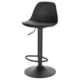 EUGAD Barhocker 1x Tresenhocker mit Rückenlehne, Barstühle Höhenverstellbar...