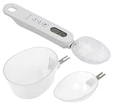 Rosenstein & Söhne Löffelwaage: Digitale Löffel-Waage, LCD-Display, bis 500...
