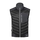 WORK IDEA Herren Outdoor Softshell Weste Wasserabweisend Winddicht Ärmellose...