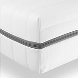 Sleepneo Matratze 140x200 cm - Ergonomische 7 Zonen Kaltschaummatratze Höhe...
