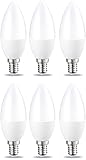 Amazon Basics E14 LED Lampe, Kerzenform, 5W (ersetzt 40W), klar, dimmbar,...