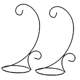 HANABASS Flaschenhalter Aus Schmiedeeisen Ornament Ausstellungshalter...