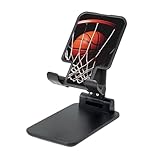 STVYUKL Basketball-Handy-Ständer, faltbar, verstellbarer Winkel, Höhe,...