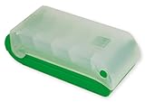 TimeTEX - Karteikasten aus robustem Kunststoff, A8, Halbtransparent mit...