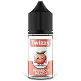 Twizzy Pfirsich Lebensmittelaroma -30ml- Intensives Aroma – Ideal zum Backen,...