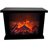 technoline T9800 Deko LED Kamin, Metall, 29 cm x 11 cm x 19 cm