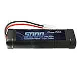 Gens ace 7,2V RC Batterie NiMH Akku 6S 5000mAh 50C mit TMY Stecker für LKW RC...
