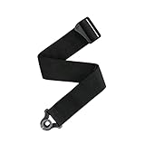 D'Addario Auto Lock Polypro Gitarrengurt, Schwarz