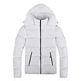 Herren Winterjacke Skijacke Daunenjacke Wintermantel Steppjacke mit Kapuze...