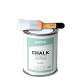 PACK Kreidefarbe für möbel 750ml + Malerpinsel speziell für Chalk Paint -...
