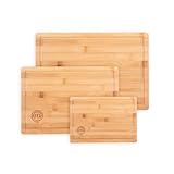 MasterChef Schneidebretter Holz, Schneidebretter Bambus, 38cm x 27,5cm 34cm x...