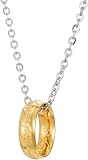Tomsey Herr der Ringe Anhänger Halskette Kette LOTR Cosplay 'The One Ring to...