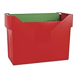 DONAU 7422001PL-04 Hängemappenbox mit 5 Hängemappen Free/ Hängeregister aus...