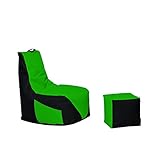 Momiralland Gaming Sitzsack - mit Lehne Sitzkissen - Beanbag - mit...