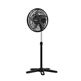Rowenta Turbo Essential Standventilator, Schwarz, VU3110F3