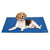 Ownpets 100x60CM große Kühlmatte für Hunde/Katzen, Kühlkissen, Kühl...