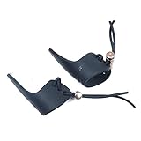 Namvo 2 STK Bogenschießen Finger Tab Leder Daumen Ring Pfeil Finger Handschuh...